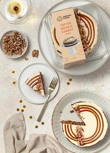 Toffee Drizzle Cake - Original Foods